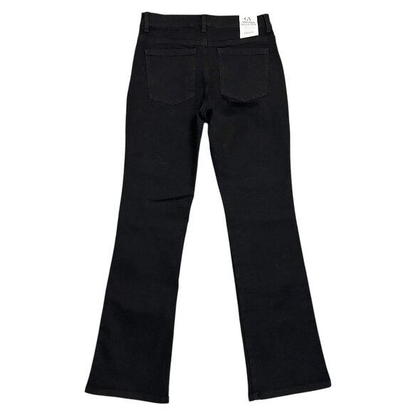 Gloria Vanderbilt Amanda Women's Size 6 Short Black Bootcut Jeans Denim Pant NWT - Picture 2 of 7